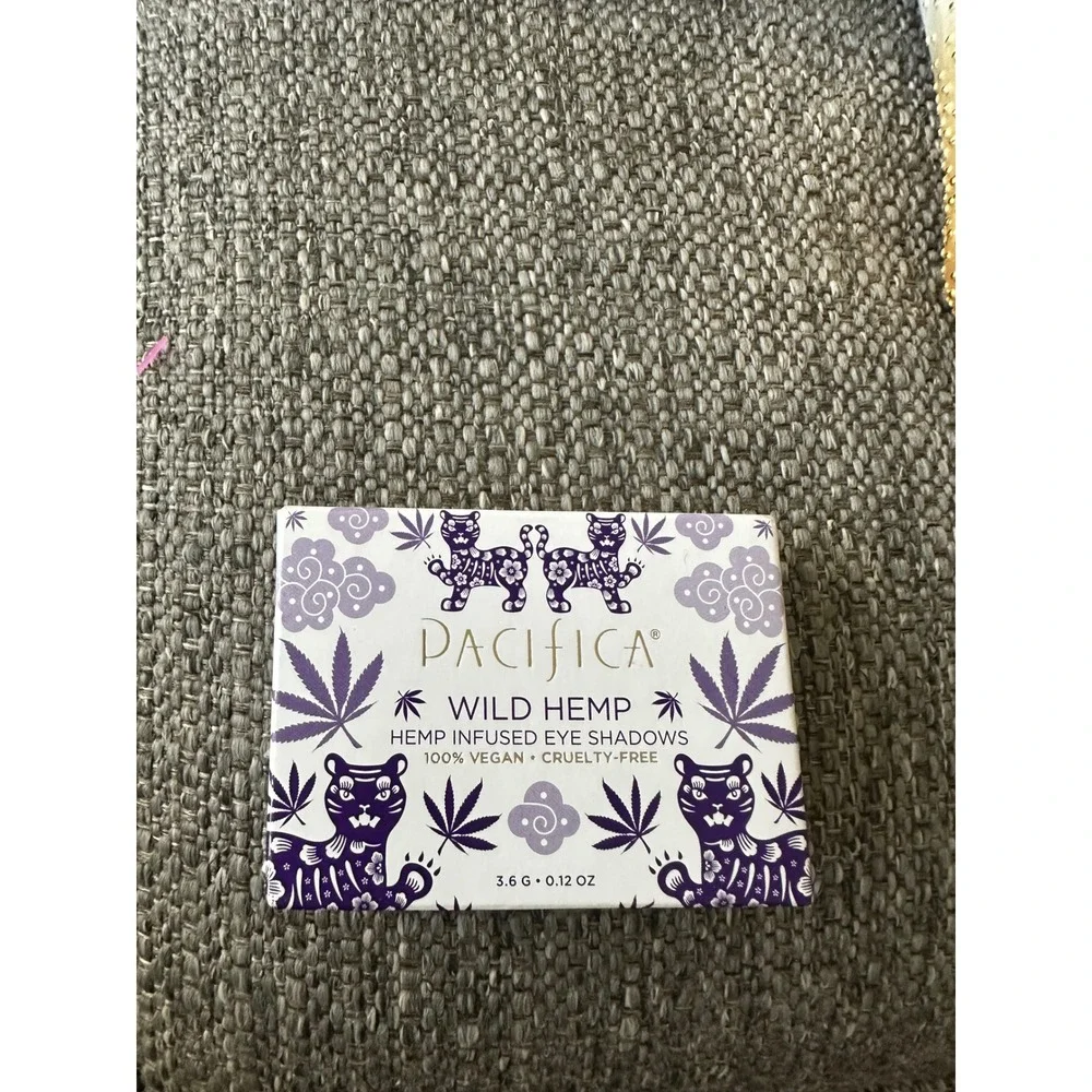 Pacifica Wild Hemp Eyeshadow Palette 5 Shades Vegan Cruelty Free 0.12oz New set2